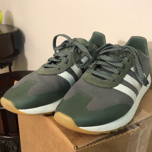 Adidas forest green sneakers - Picture 4 of 6